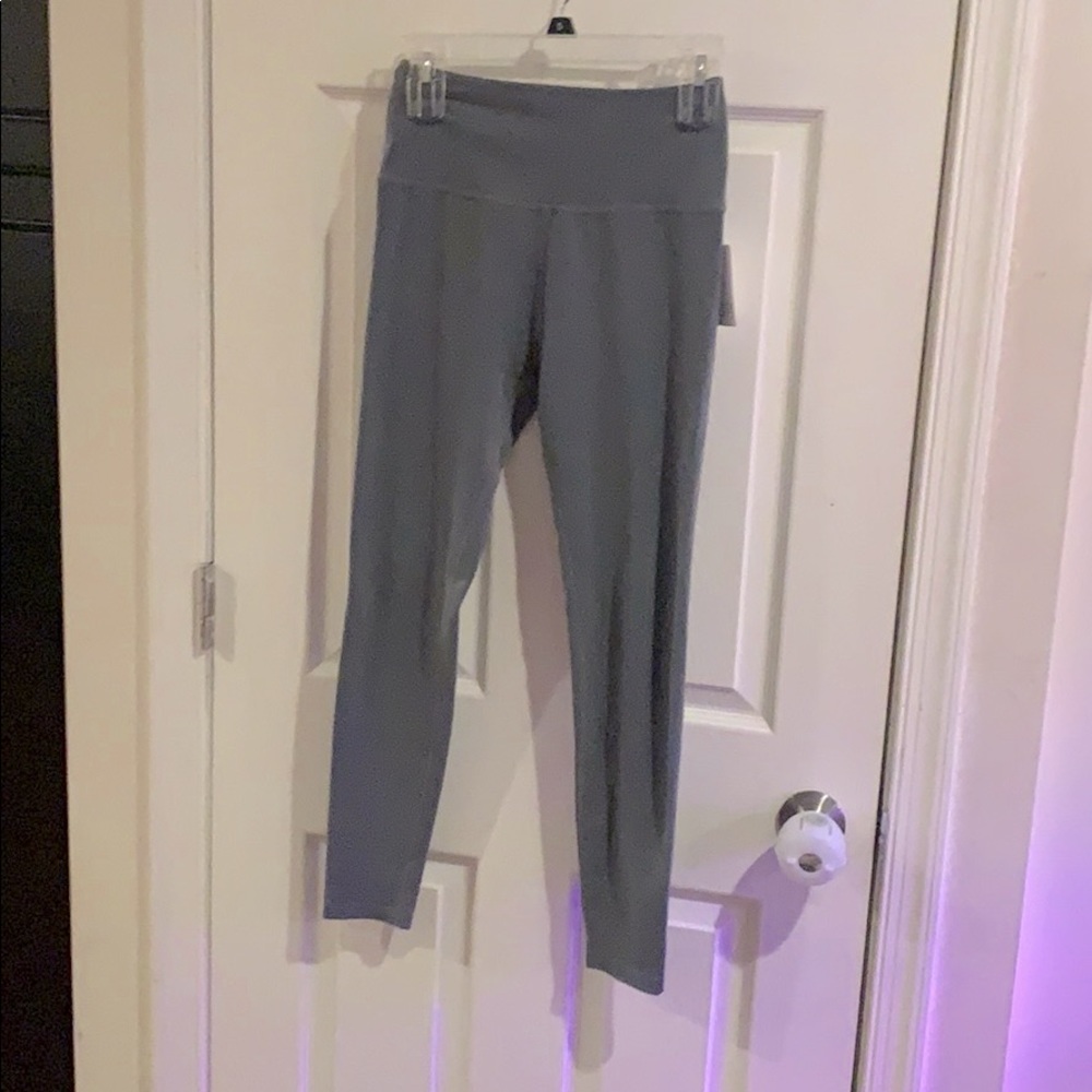 Beyond Yoga Plush Heather Gray Leggings